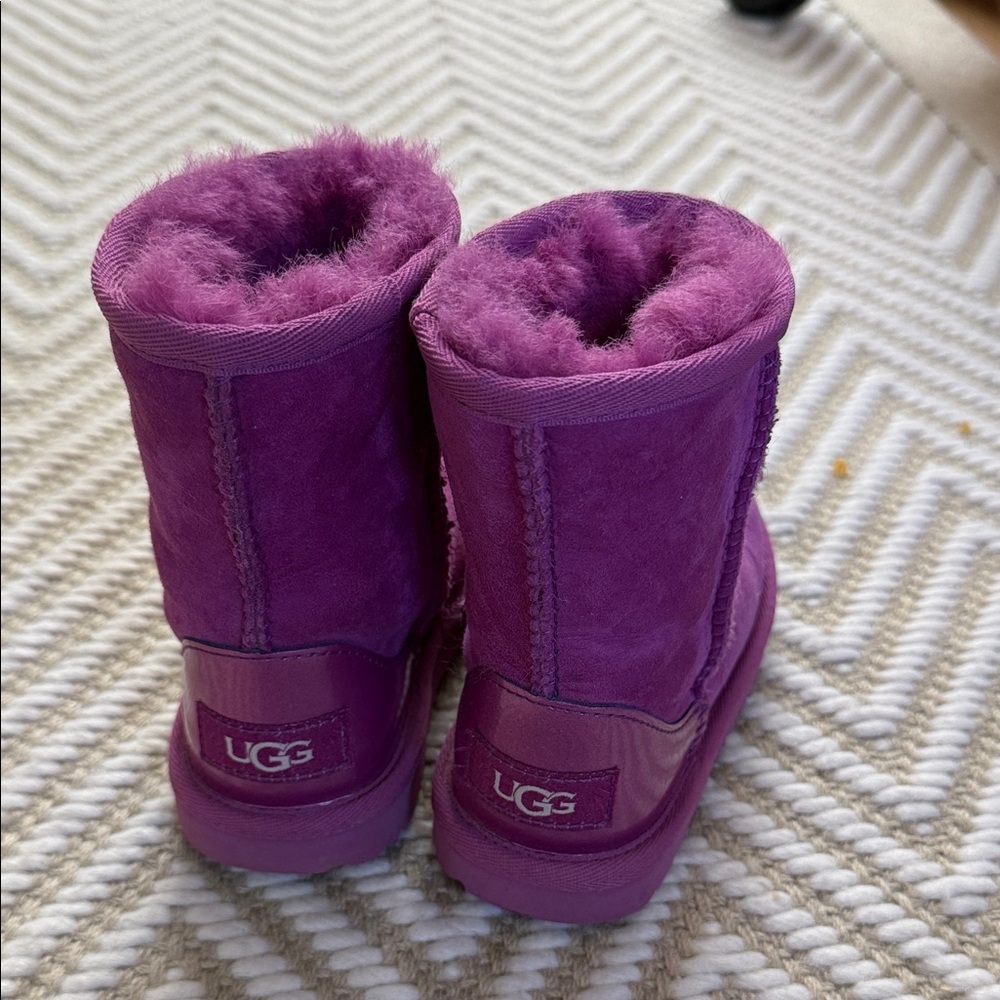 UGG Vibrant Purple Sheepskin Boots